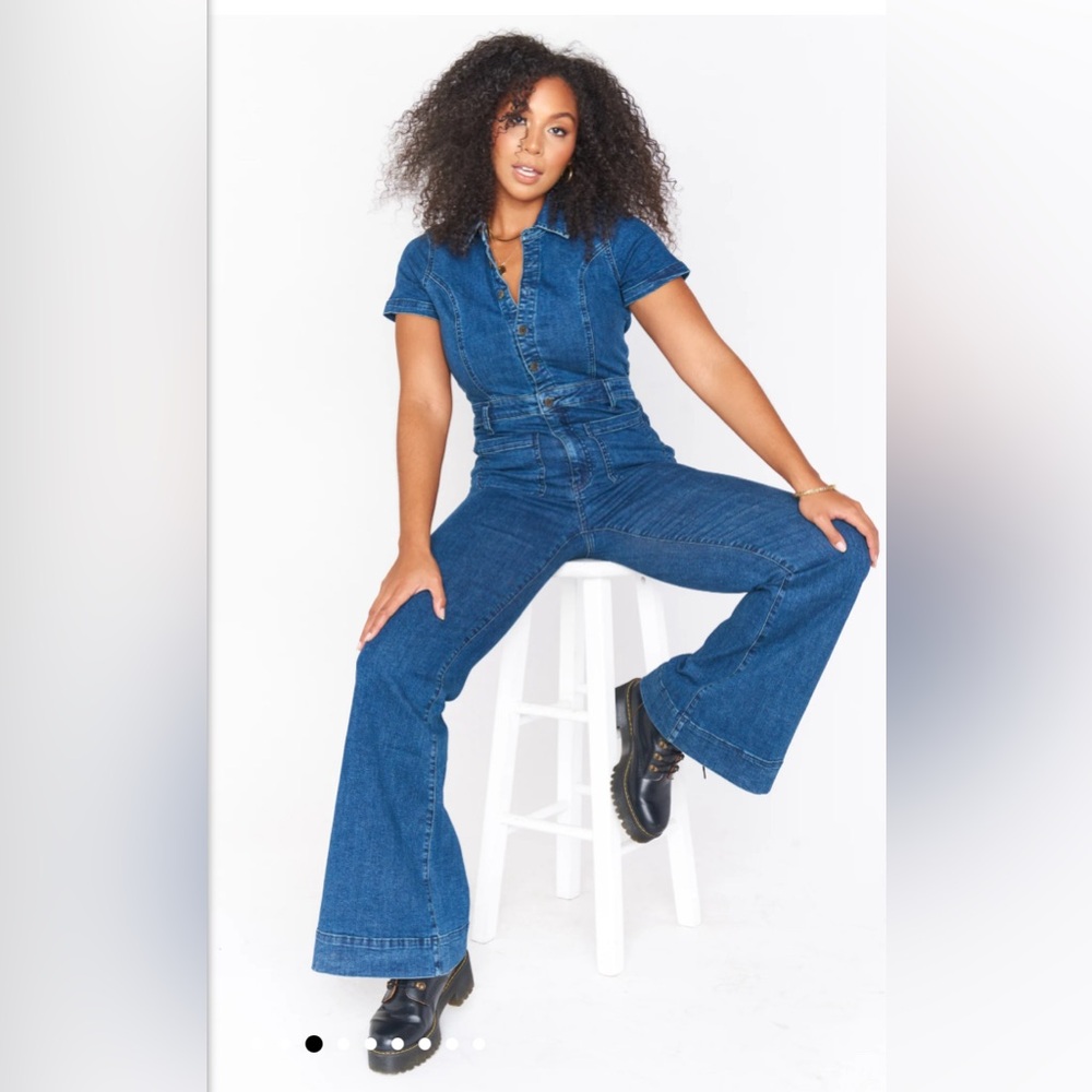 Show Me Your Mumu Denim Everhart Jumpsuit
